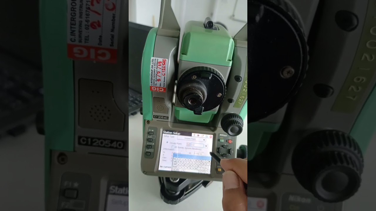 Total station nikon nivo 3.c  Stakeout