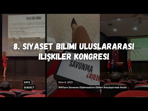 SAVUNMA SANAYİ SALT ASKERİ ALAN MI? İHA’LARIN DİPLOMASİYE ETKİLERİ NELER? - TRABZON KONGRE SUNUMU 