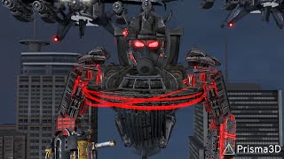 Battle: Astro Juggernaut vs UTTM (P3D) test animation (part 1)