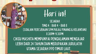 Sejarah- Soalan Percubaan SPM pulau pinang & Kelantan