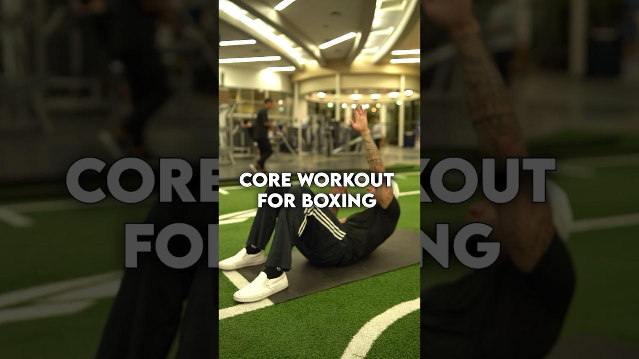 Lock in! Core Workout for Boxing Conditioning 🥊🏋️‍♀️ 