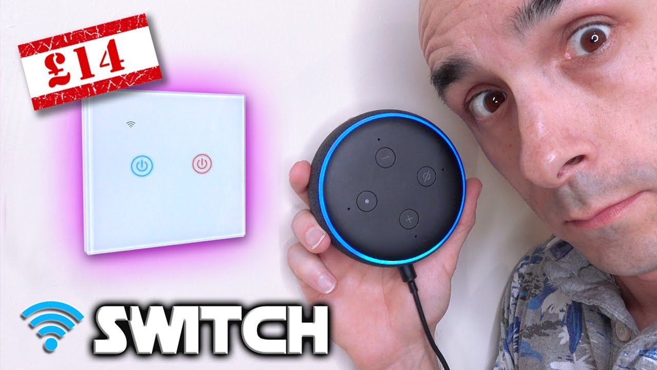 How to Install WiFi Smart Light Switch + Review - Pros and Cons,   Alexa Echo