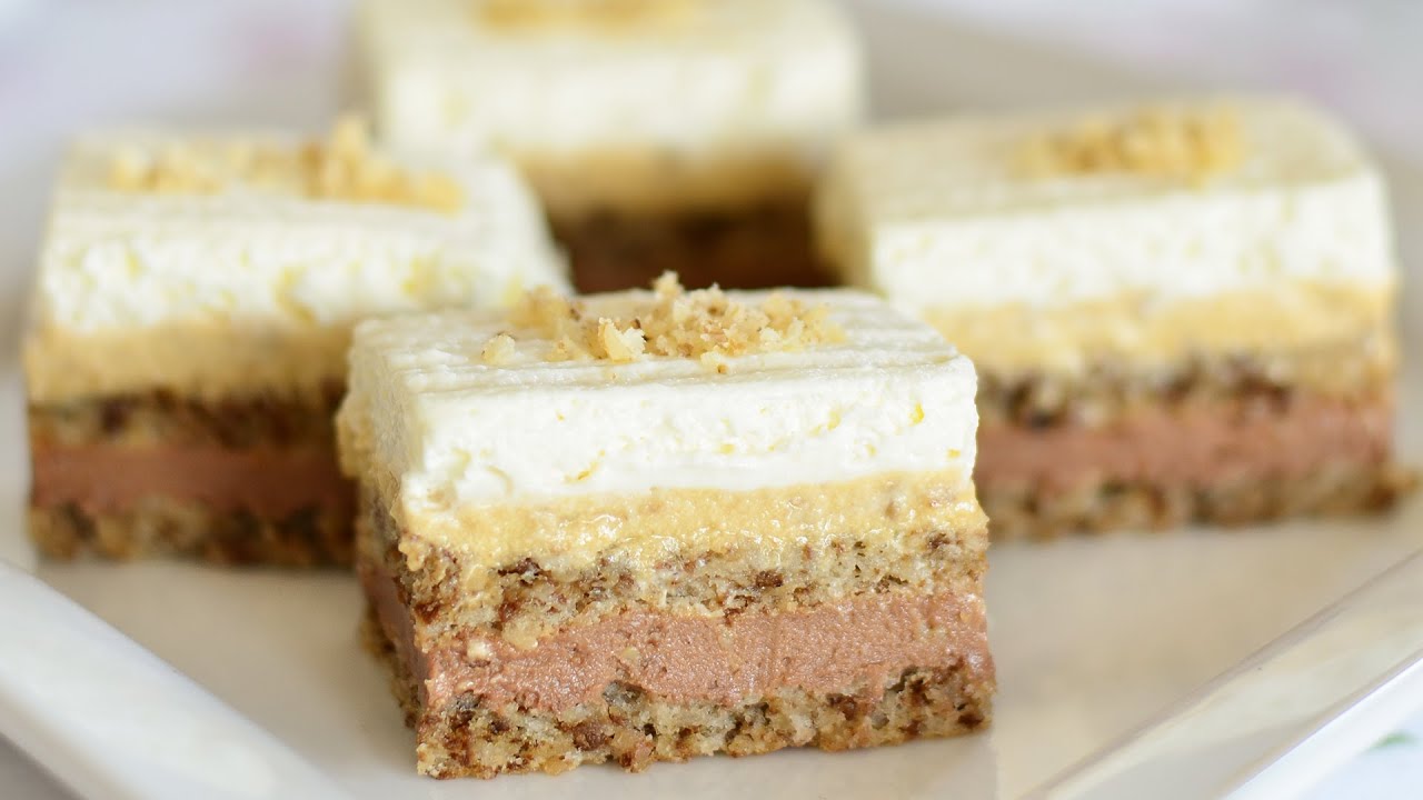 DINASTIJA kolač – kraljevski slojevi s orasima i dvije kreme