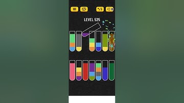 Water sort puzzle level 525