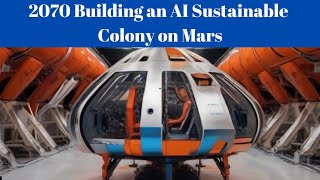 2070 Elon Musk Building an AI Sustainable Colony on Mars