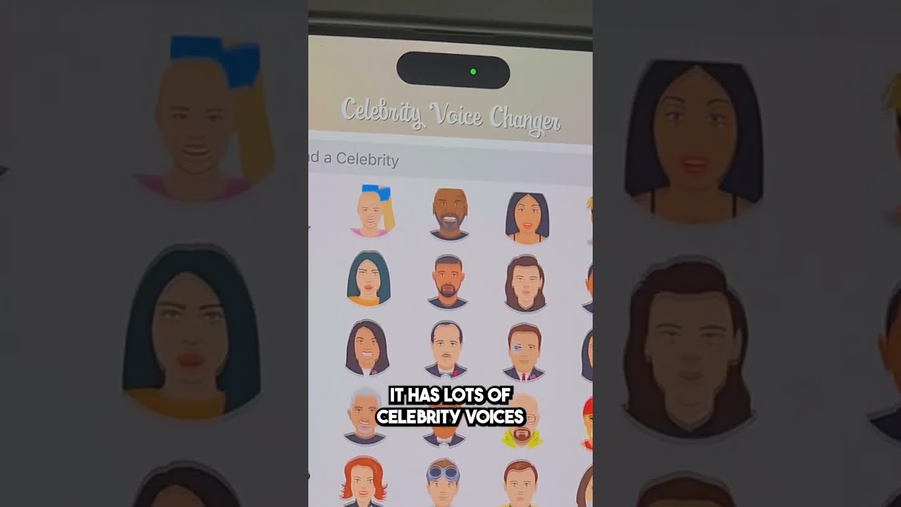 Celebrity Voice Changer has the best selection of voices!