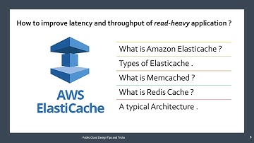 What is Amazon Elasticache | How to improve latency and throughput of read-heavy application