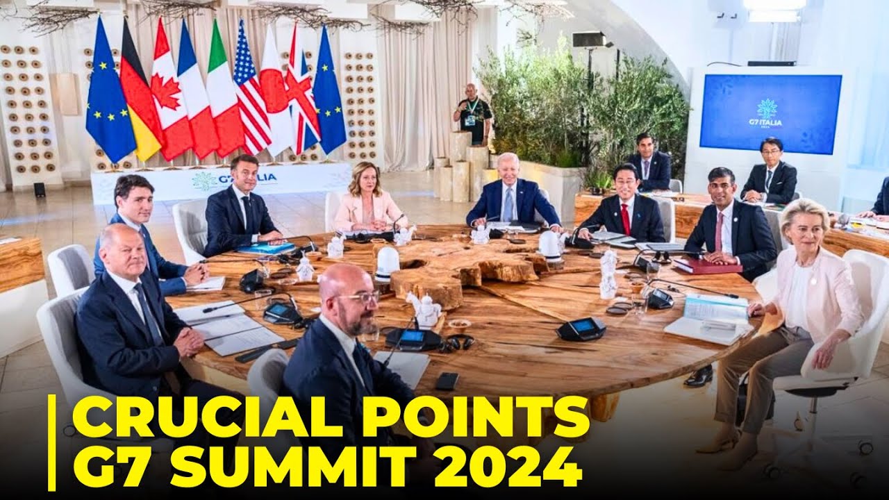 Key Issues Discussed as G7 Leaders Meet in Italy for 2024 Summit