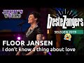 STOP IT FLOOR!!! Floor Jansen "I don't know a thing about love" Beste Zangers 2019 reaction.