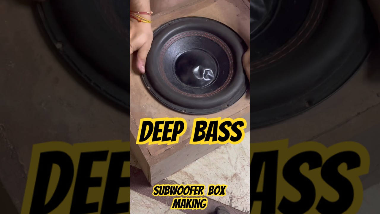 subwoofer box making 