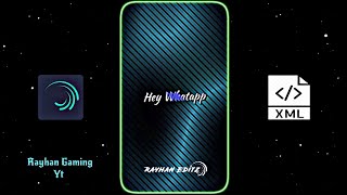 Hey Whats Up Everybody  Alight Motion Presets Xml syedrayhan34 am editors crazy editor bd