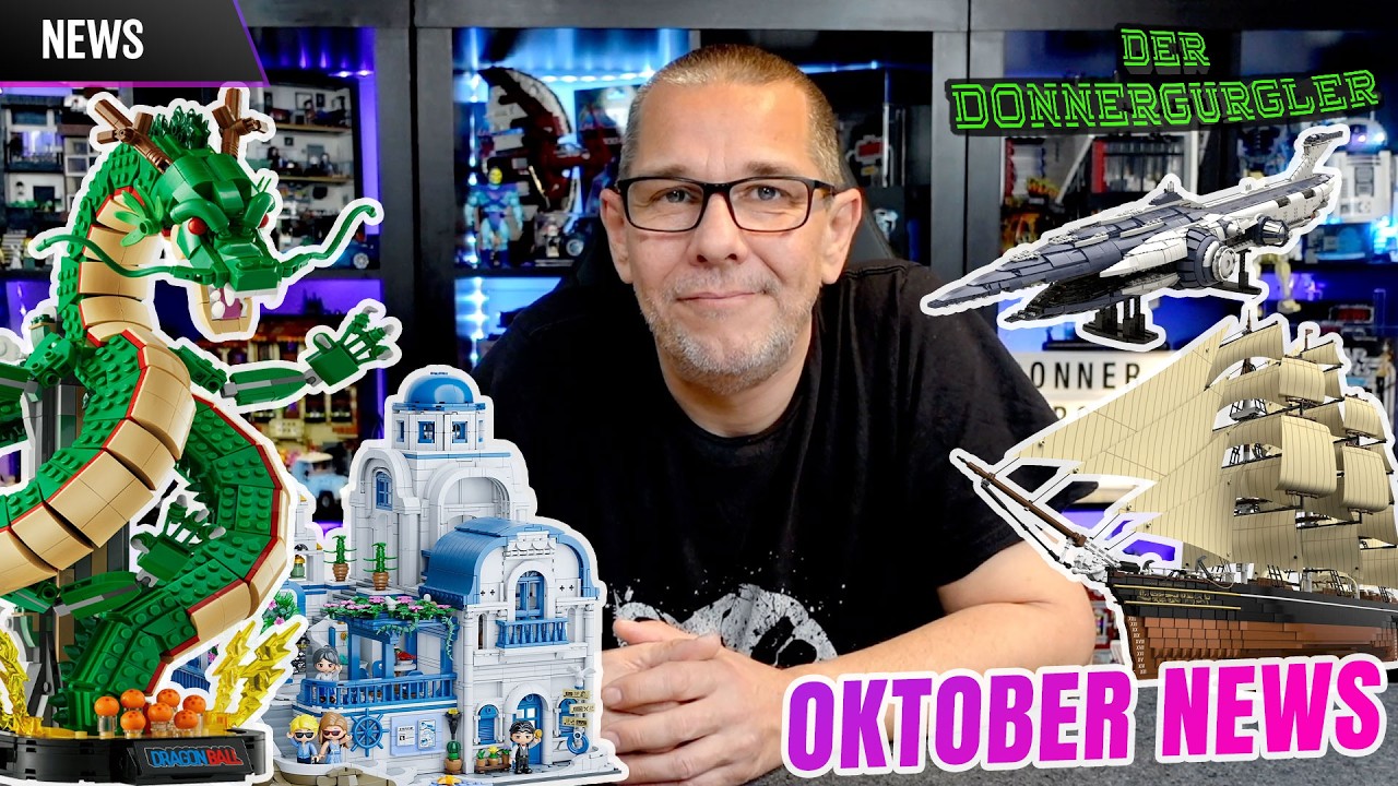 LEGO & Klemmbaustein NEWS Oktober 2026 – Drachen, Schiffe & jede Menge Neues!