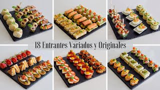 18 Original and Easy Recipes for Spring CANAPES and STARTERS | Compilation | DarixLAB