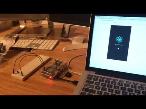 Turning on and off a let with react and websockets