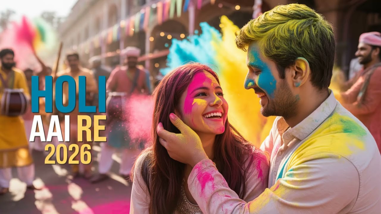 Holi Aai Re 2026 | New Hindi Holi Song | Bollywood Holi Special Video 💗🌈
