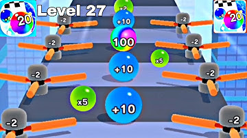 Calculate Ball All Levels Android iOS Gameplay (Level 21 - 30)