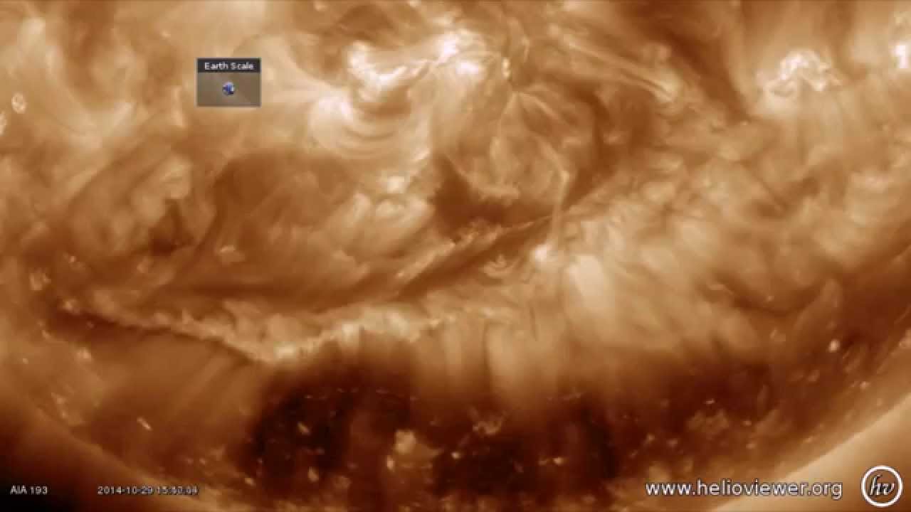 10-29-14 Hyder Flare/ Magnetic loops