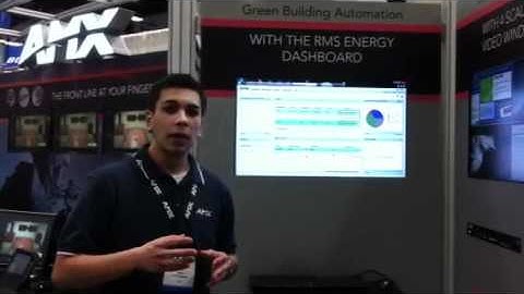 AMX at AFCEA  West 2012 Pt 5: Green Building Automation w/ Resource Management Suite