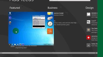 Windows 8 Preview- Look at MetroUI