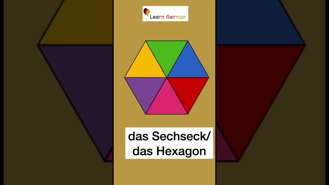 Identify shapes in German | 