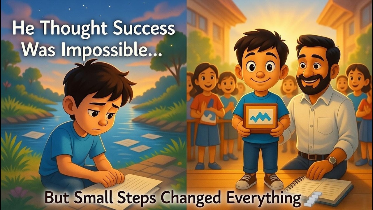 The Secret of Success – Small Daily Steps and Patience (Aryan’s Transformation)