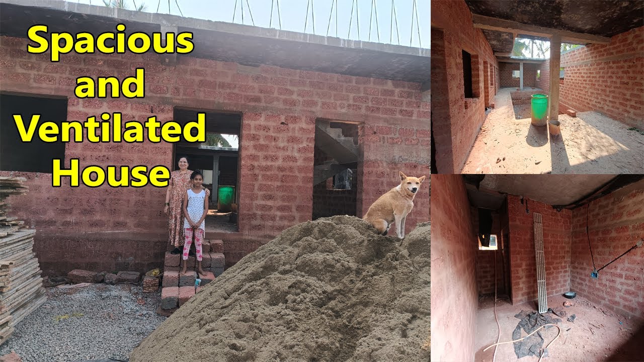 घरात Ventilation एकदम छान and Specious Rooms Zale aahet | Shubhangi Keer New House Work Update
