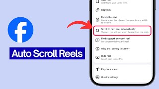 How to Auto Scroll Reels on Facebook
