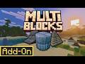 MULTIBLOCKS ADDON Adds 100+ New Block Shapes For Builders in Minecraft!