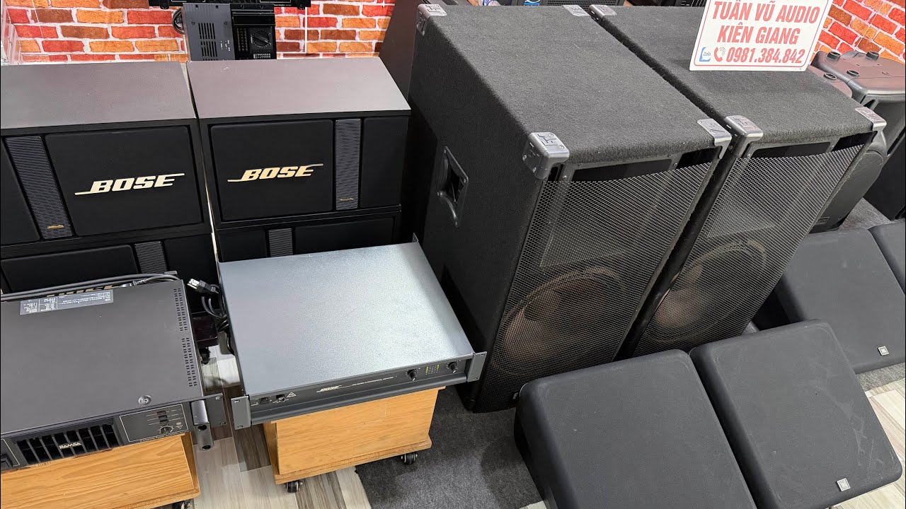 Em về Loa EV Bass 40 .Loa Mỹ Carvin Bass 30 .Đẩy JBL MPA1100 .Đẩy Bose 1600VI ☎️0981384842