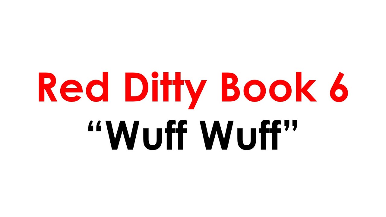 Phonics Red Ditty Book 6 - Wuff Wuff - YouTube