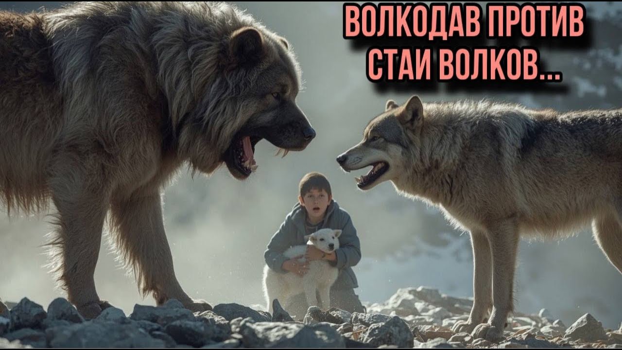 Волкодав против стаи волков: Пёс, который не знал страха! (Реальная история)