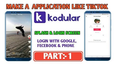 Make a Application Like Tiktok In Kodular , appybuilder In hindi || Earn 100$ Daily