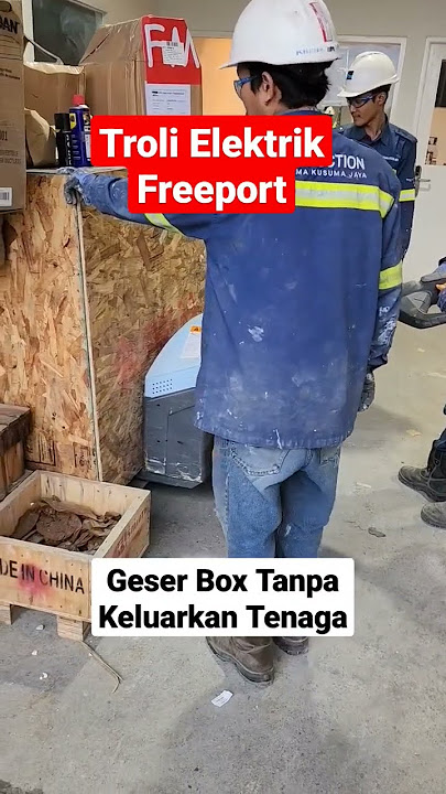 troli elektrik freeport #shorts #troli #freeport