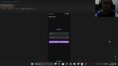 Tugas Android Studio Login Page   Mochammad Lintar Arya Dwiputra 2024081032