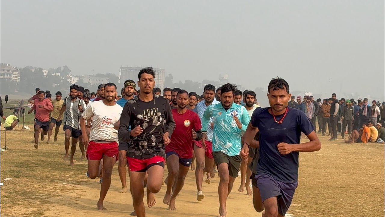 1600 Meter Running 2nd Group Trial। Bihar Police 19838 || 1600 मीटर का रेस 🔥