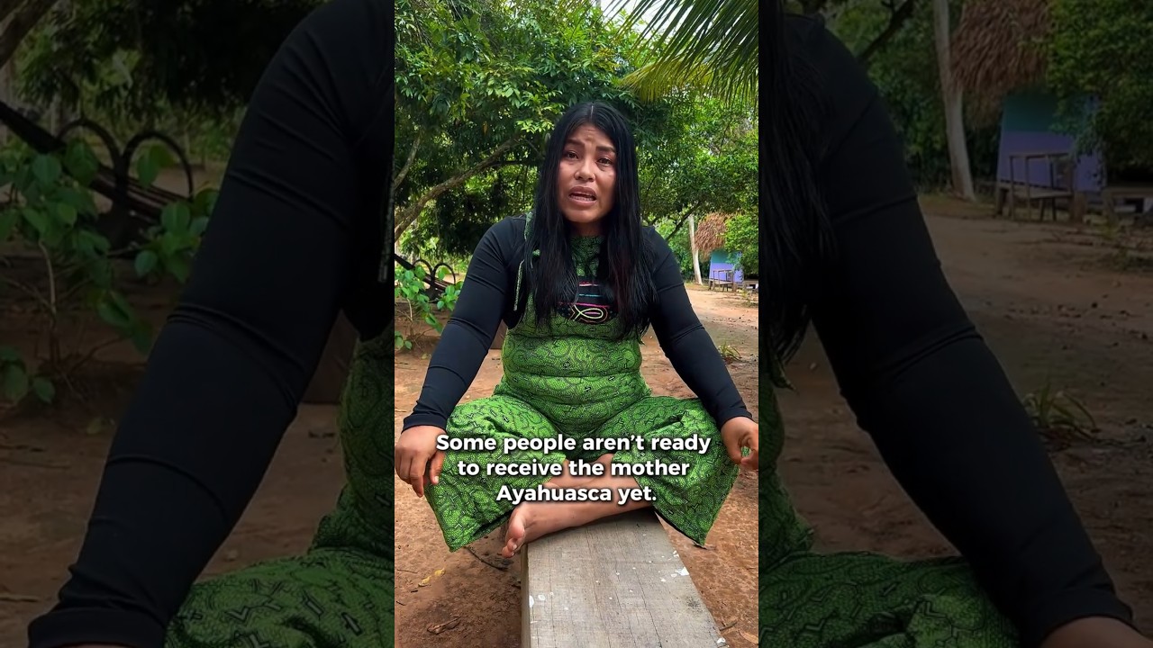 Do you have to drink Ayahuasca to heal? 🌿 #LucilaAnswers