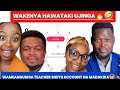 WAKENYA NI VIUMBE VYA AJABU WAMEANGUSHA ACCOUNT YA TEACHER SHEYII NA MADAKIKA