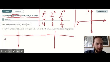 ALEKS: Graphing an exponential function