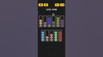 Ball Sort Puzzle Level 13700