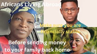 Africans Living Abroad Sending money To Their Family Back Home #abroad