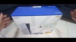 PS5 SLIM DISC 2 CONTROLLERS UNBOXING AND GAMEPLAY