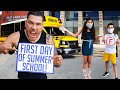 THE FIRST DAY OF SUMMER SCHOOL!!! **UNEXPECTED**