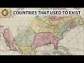 Countries that used to exist in north america