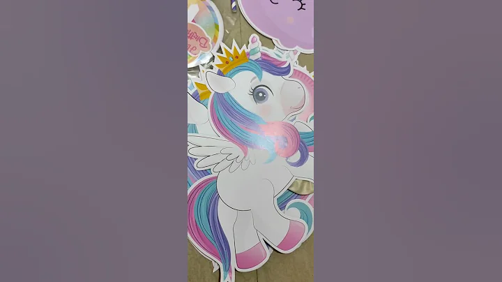 unicorn theme 1st birthday decoration kit #trending #viral #unicorn #birthdaycelebration