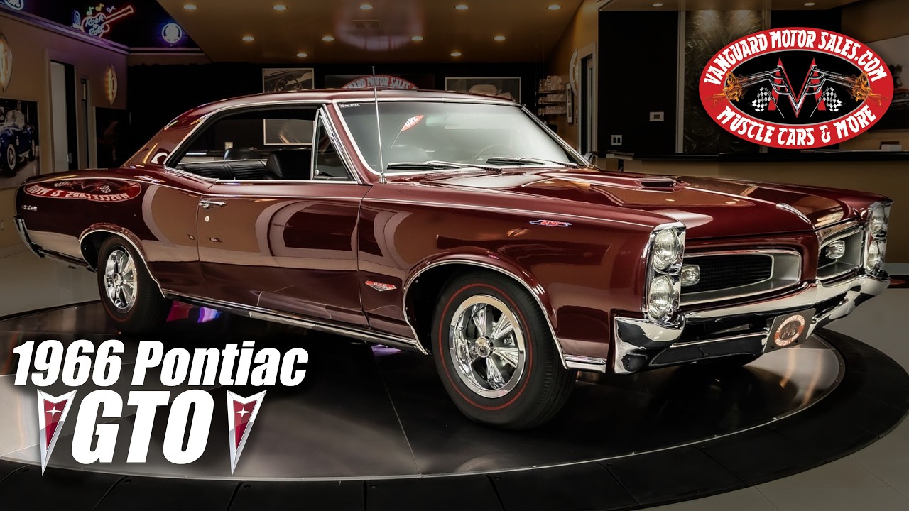 Продается Pontiac GTO 1966 года выпуска, Vanguard Motor Sales 