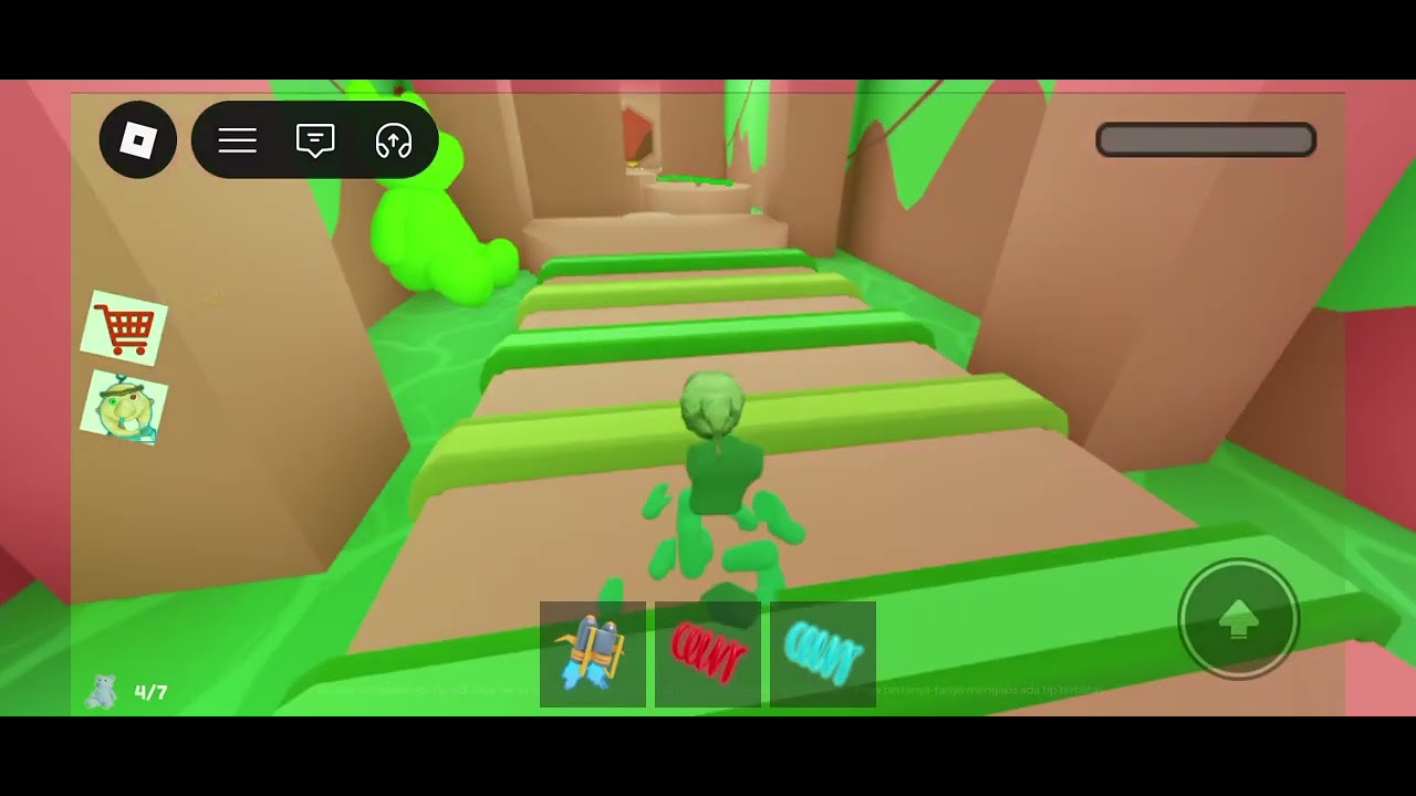 Roblox game bayi gilA aku terjebak' di pelut bayi gila