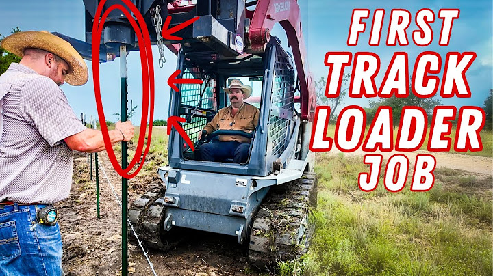 First BIG Skid Steer Job! Land Clearing, Post Driving & Real Operator Tips 😂