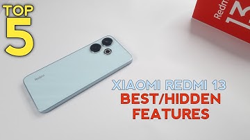 Redmi 13 Top 5 Best/Hidden Features | Tips And Tricks Of HyperOS
