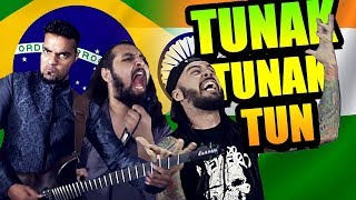 TUNAK TUNAK TUN METAL VERSION | Bloodywood Feat. Bonde do Metaleiro | chords