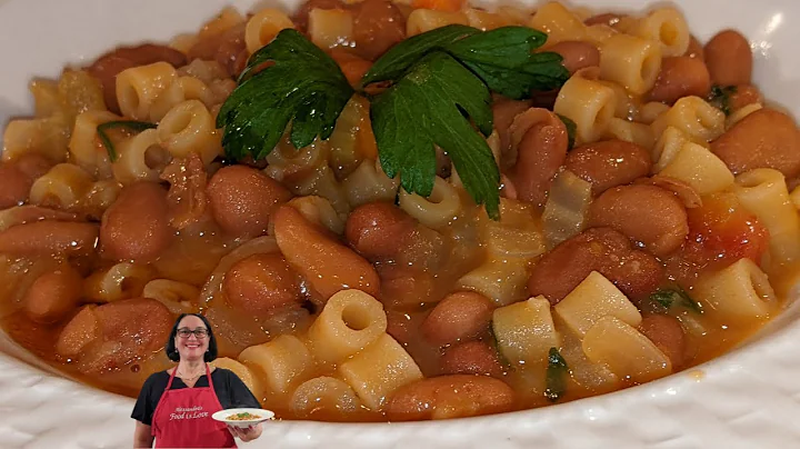 Pasta e Fagioli - Best recipe for Pasta Fagioli- C...